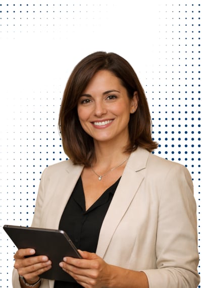 Immagine donna tablet - Agenda Webinar